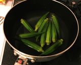 オクラの牛肉巻き作り方2写真
