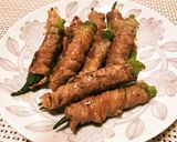 オクラの牛肉巻き作り方6写真