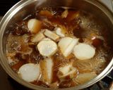 でかなめこ等6種天然きのこ、里芋の味噌煮作り方6写真