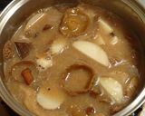 でかなめこ等6種天然きのこ、里芋の味噌煮作り方7写真