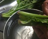 旬のほうれん草を使った常夜鍋作り方2写真
