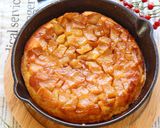 スキレットで簡単♫キャラメルりんごケーキ作り方21写真