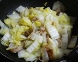 創味シャンタンで豚バラ白菜簡単炒め作り方3写真