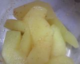 炊飯器でりんごケーキ＾＾作り方1写真