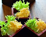 マスに入ったおすし☆ 蒸し鶏＆トンカツ作り方4写真
