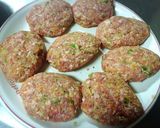 豚ひき肉の野菜ハンバーグ作り方6写真