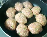 豚ひき肉の野菜ハンバーグ作り方7写真