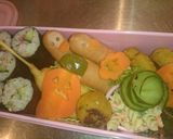 【保育園お弁当飾り】にんじんでハロウィン作り方8写真