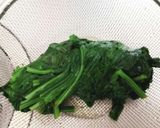 油揚げ巻き☆ほうれん草のお浸し作り方3写真
