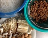 大豆のお肉と白滝のピリ辛ヘルシー煮!作り方1写真