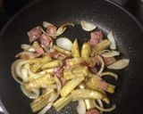 定番 グリーンバナナの中華炒め作り方6写真