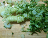 簡単柔らか♪豚ヒレ肉とセロリの中華煮込み作り方1写真