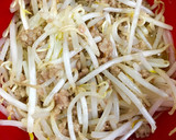 時短！もやしとひき肉の麻婆もやし風♬作り方4写真