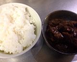 ランチに♪うちの定番★牛スジ炒飯！作り方2写真
