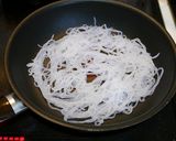 ミートボールで！白滝ミートソース作り方2写真