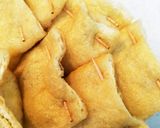 油揚げの玉ねぎ詰め焼き作り方4写真
