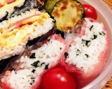 スパム！な『おにぎらず』弁当編作り方7写真