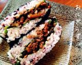 スパム！な『おにぎらず』弁当編作り方9写真