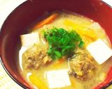 鰯缶で簡単！ポカポカ♡とろみのつみれ汁作り方6写真