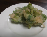 大根の葉と寿司生姜のかき揚げ作り方6写真