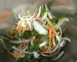 岩下の新生姜でかき揚げ作り方1写真