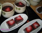 *苺水羊羹*作り方6写真