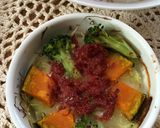 コンビーフと野菜のココットカマン♡作り方4写真