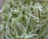 はやとうりと、にんじんのキンピラ作り方1写真