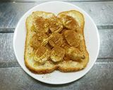 ホットバナナのシナモントースト♡作り方4写真