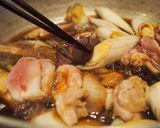 日本雉と松代一本葱で​雉すき作り方6写真