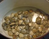 ルクルーゼであさりの炊き込みご飯作り方3写真