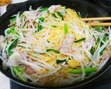 パスタ麺で日田焼きそば作り方3写真