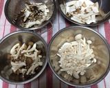 きのこたっぷり蒸し焼き☻作り方1写真