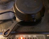 スキレットで超簡単！和風的な挽肉オムレツ作り方5写真