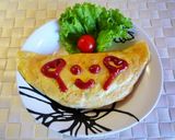 甘い卵の(^.^)/~~~オムライス作り方10写真