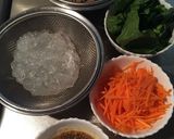 大豆のお肉で♪簡単春巻き作り方1写真