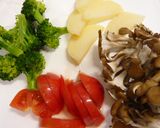 大豆のお肉と野菜のチーズ焼き作り方5写真