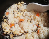 ＊ほっくほく♡大豆の炊き込みご飯＊作り方6写真