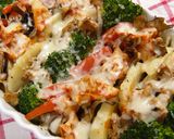 大豆のお肉と野菜のチーズ焼き作り方7写真