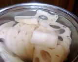 こんがりレンコンの味噌ドレッシング作り方2写真