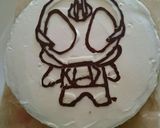 仮面ライダーゴーストのお誕生日ケーキ作り方7写真