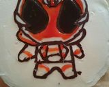 仮面ライダーゴーストのお誕生日ケーキ作り方8写真