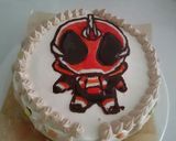 仮面ライダーゴーストのお誕生日ケーキ作り方9写真