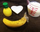 簡単！！ふわふわバナナジュース☆作り方1写真