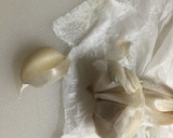 裏技de簡単丸ごと皮むき♡ﾆﾝﾆｸ丸揚げ作り方4写真