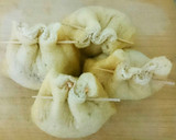 1つの種で2料理♪ヘルシーな巾着の煮物☆作り方8写真