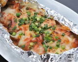キタアカリと塩辛のマヨチーズ焼き作り方14写真
