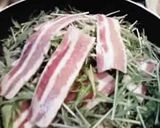 水菜と豚肉のシンプル重ね蒸し作り方3写真