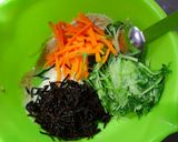 ひじきと野菜の胡麻サラダ作り方4写真