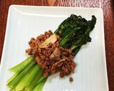 大豆のお肉&タアサイ！スタミナ風おつまみ作り方6写真